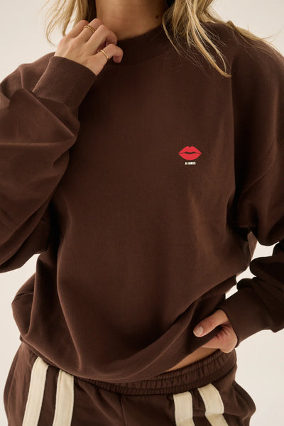Cuba Cola Sweatshirt Dark Chocolate