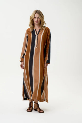 Bazaar Stripe Dress - Moroccan Stripe
