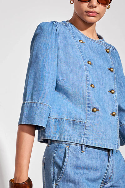 Plunge Jacket - Mid Wash