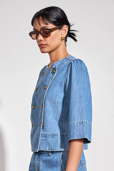 Plunge Jacket - Mid Wash