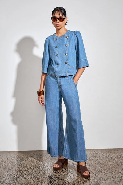 Plunge Jacket - Mid Wash