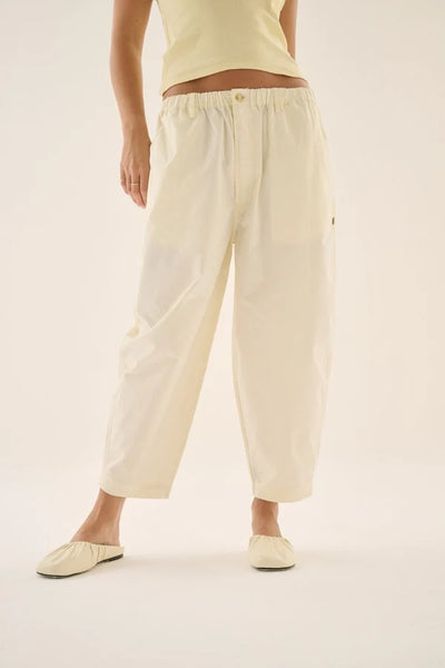 AJ Barrel Pant- Coconut