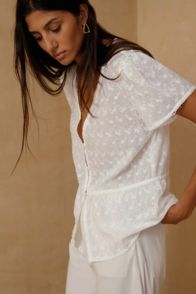 Monty Top - White