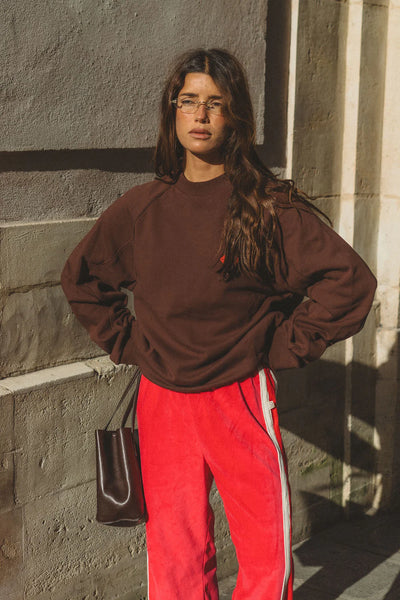 Cuba Cola Sweatshirt Dark Chocolate
