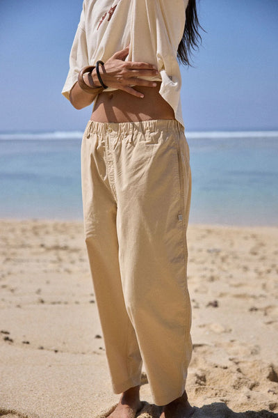 AJ Barrel Pant Sand