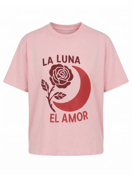 Moon Rose Boyfriend Tee
