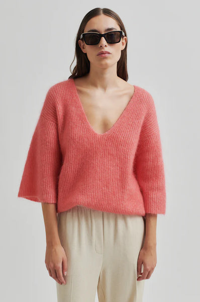 Andrea Knit - Spiced Coral