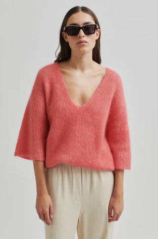 Andrea Knit - Spiced Coral