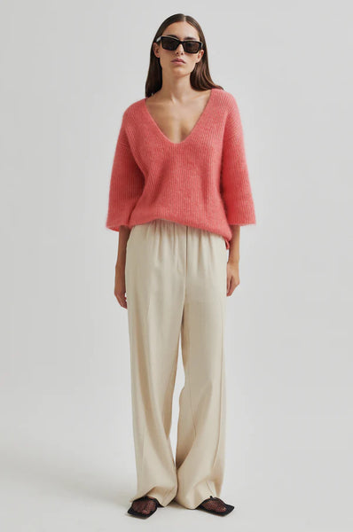 Andrea Knit - Spiced Coral
