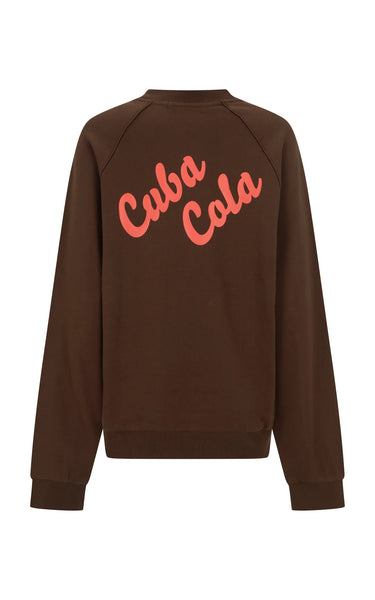 Cuba Cola Sweatshirt Dark Chocolate