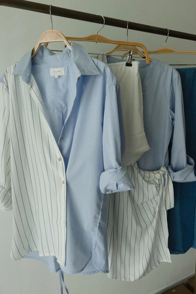 Renny Shirt - Mix Blues
