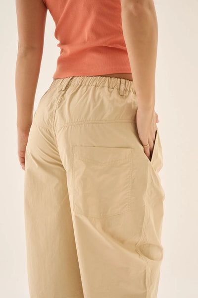 AJ Barrel Pant Sand