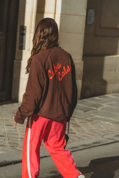 Cuba Cola Sweatshirt Dark Chocolate