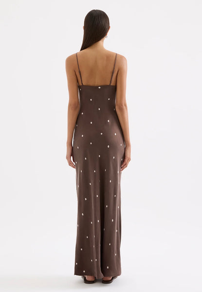 Athena Cupro Slip Dress