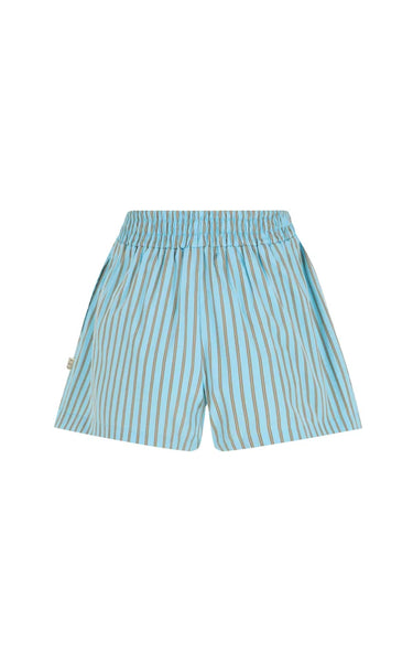 AJJA Stripe Short Sky Blue