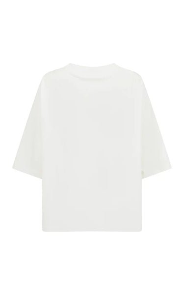 AJJA Oversized Tee - Snow