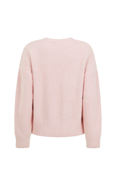 Aimes Shell Cardigan - Ballet Pink