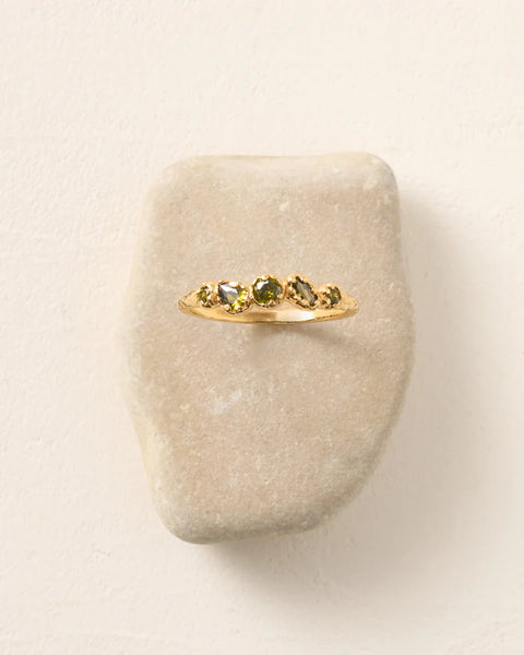 Kore Green Ring