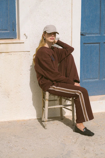 AJJA Trackpant - Espresso