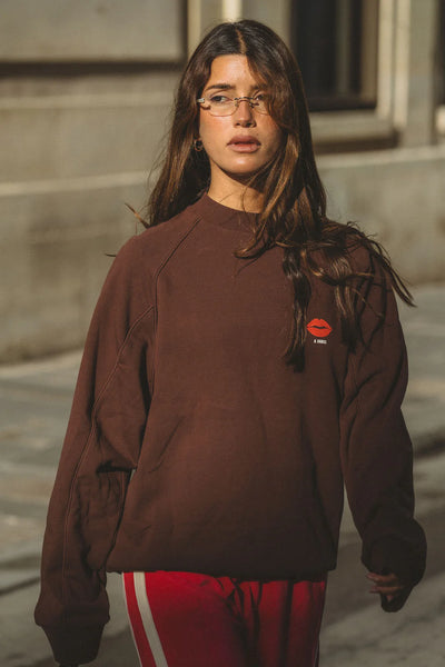 Cuba Cola Sweatshirt Dark Chocolate