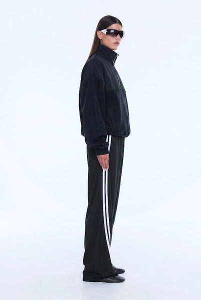 Noa Qtr Zip - Black