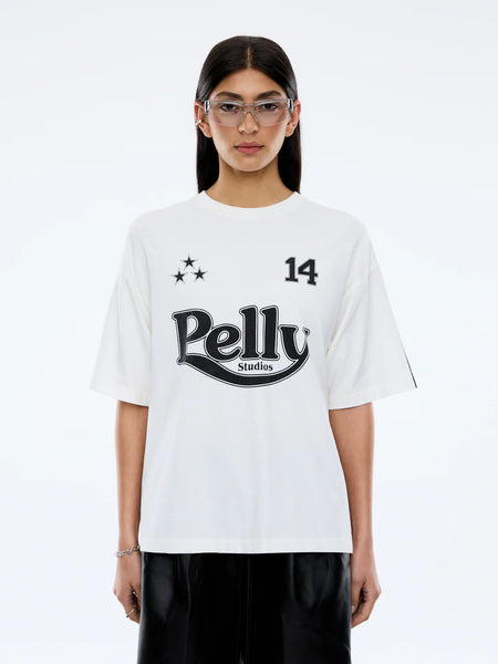 RACING PELLY SWOOP TEE