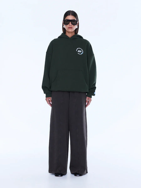 Aries Hoodie - Moss Green