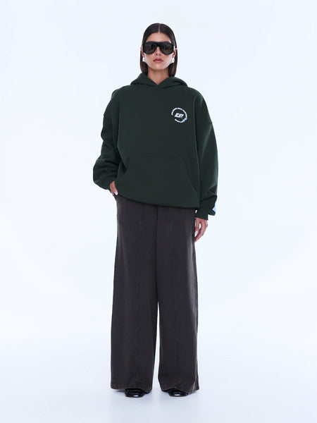 Aries Hoodie - Moss Green