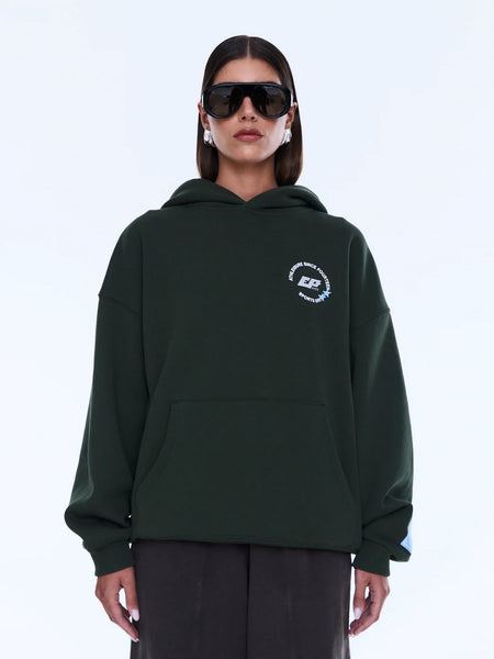 Aries Hoodie - Moss Green