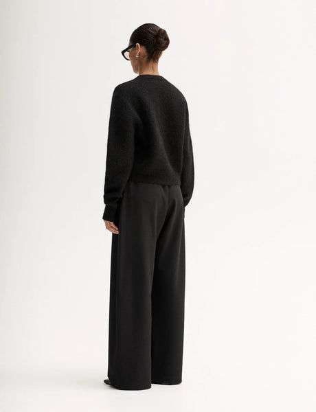 Abigail Wool Cardigan - Black