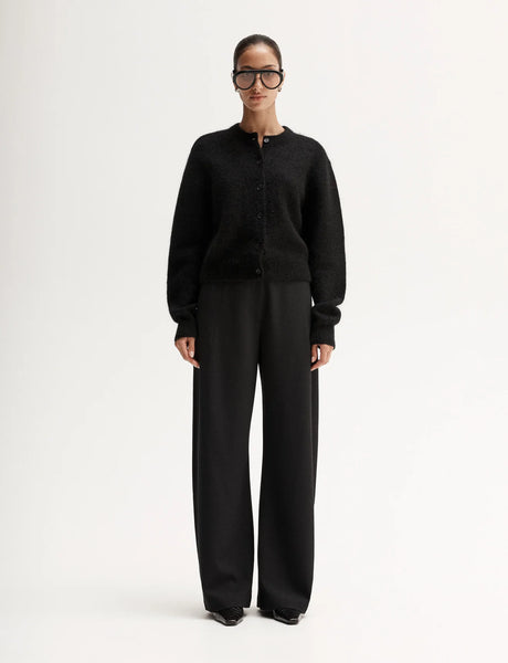 Abigail Wool Cardigan - Black