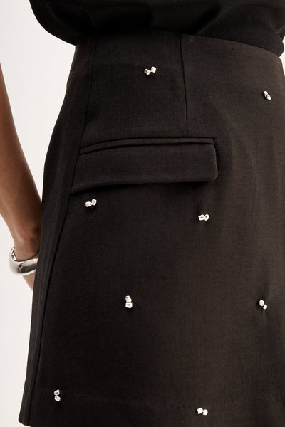 Kylie Mini Skirt Black