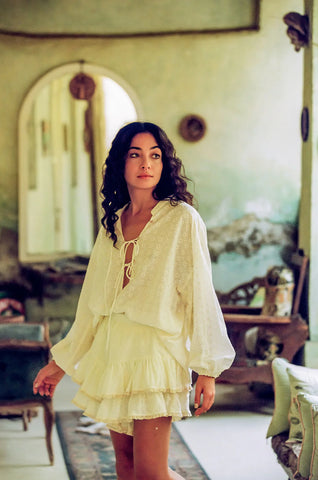 Kaya Anglaise Fae Frill Skort