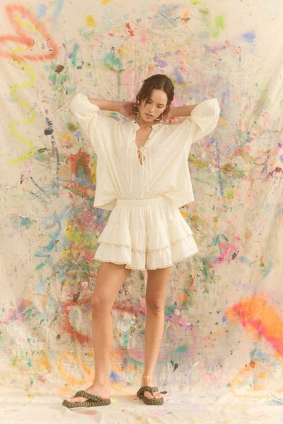 Kaya Anglaise Fae Frill Skort