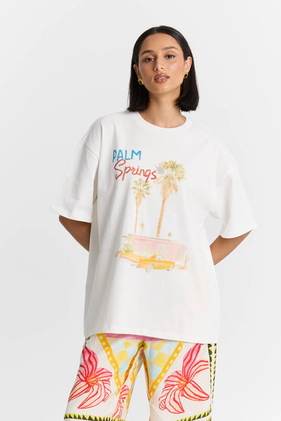 Palm Springs Oversized Tee