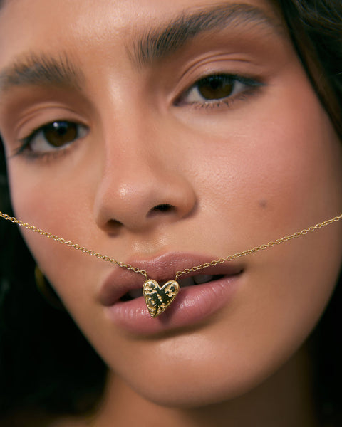 Honey Heart Necklace
