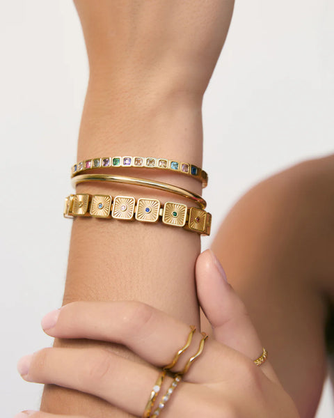 Jasper Gold Bracelet