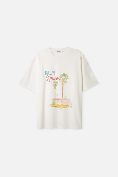 Palm Springs Oversized Tee