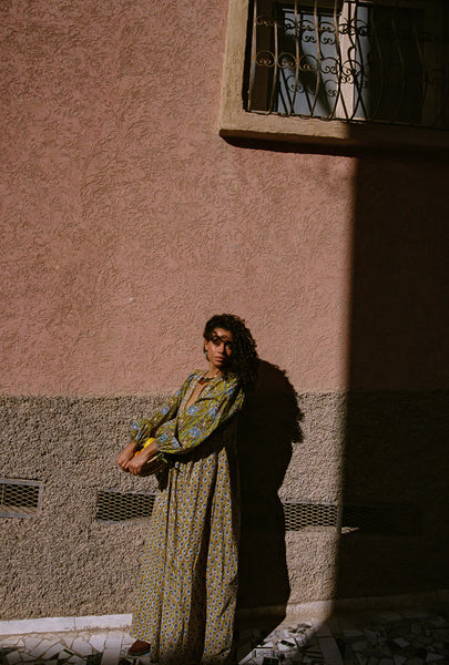 Zoya Block Print Marrakech Dress