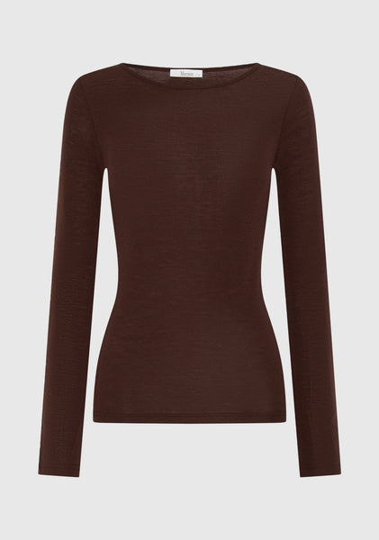 Morri Merino Round Neck - Espresso