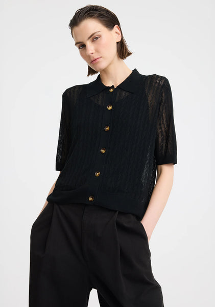 Brioni Knit Cardigan - Black