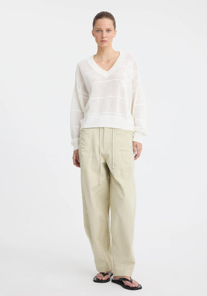 Charlie Cargo Pant - Chalk