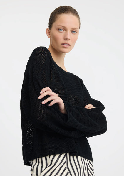Elira Knit Boatneck Pullover