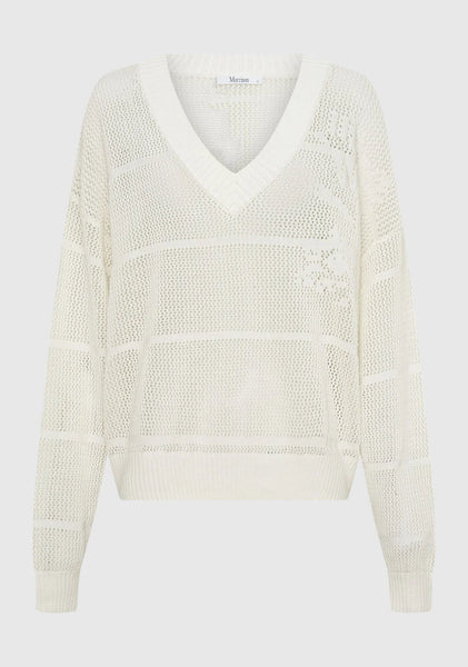 Elira Knit V Neck Pullover