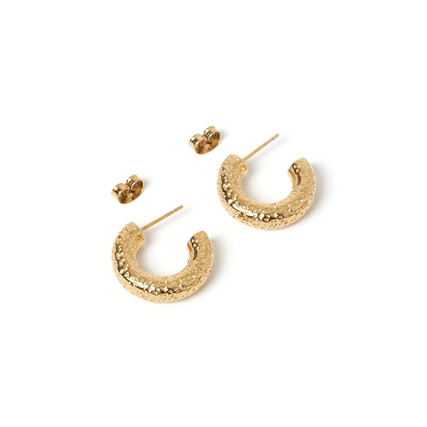 Osher Gold Hoop Earrings