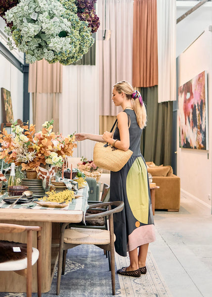 Belle Print Tank Dress