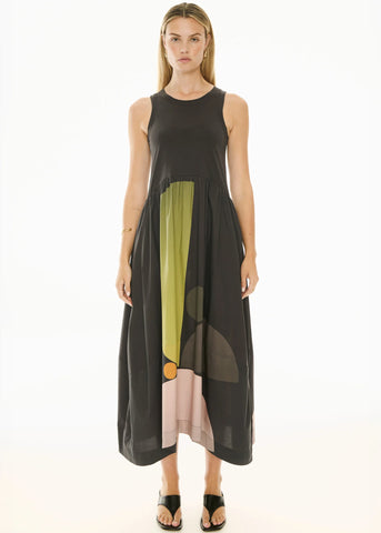 Belle Print Tank Dress