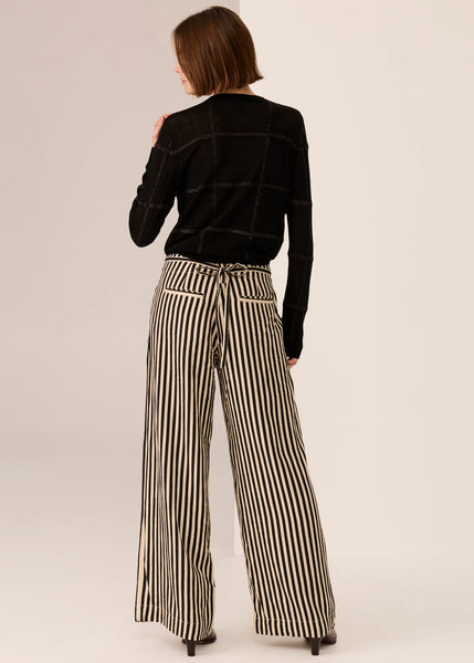 Westin Lurex Check Knit - Black