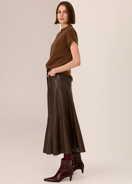 Hugo skirt- Choc
