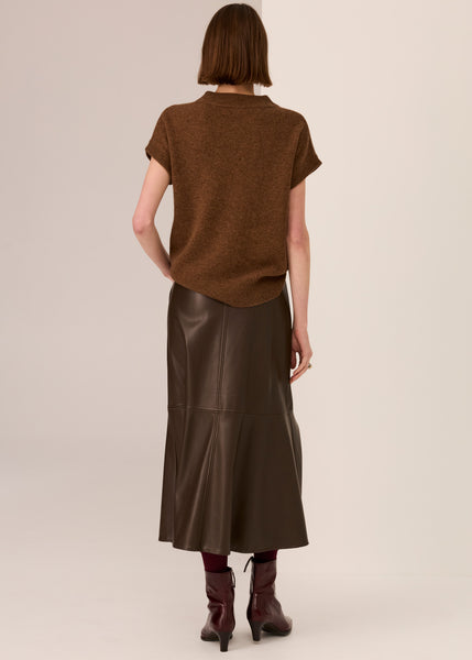 Hugo skirt- Choc